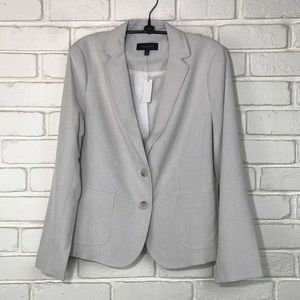Talbot NWT Classic Pinstripe Two Button Blazer